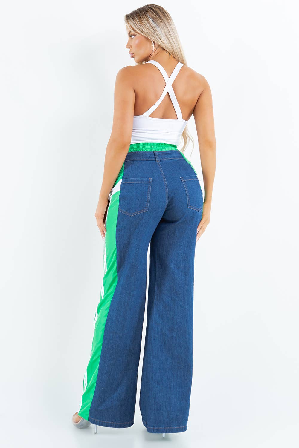 LABIJOU – wholesale Top & pants set (NOT Loungewear) – Women's – PD240 DENIM COMBO14