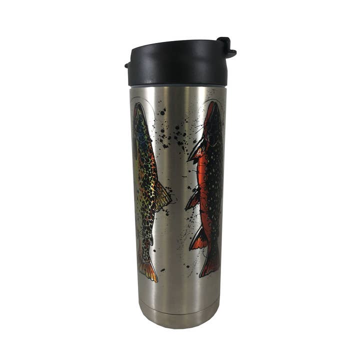 Cognito Brands, Inc. – Engroshandel Vandflaske – Fincognito Grand Slam ørred, rustfrit vandflaske1