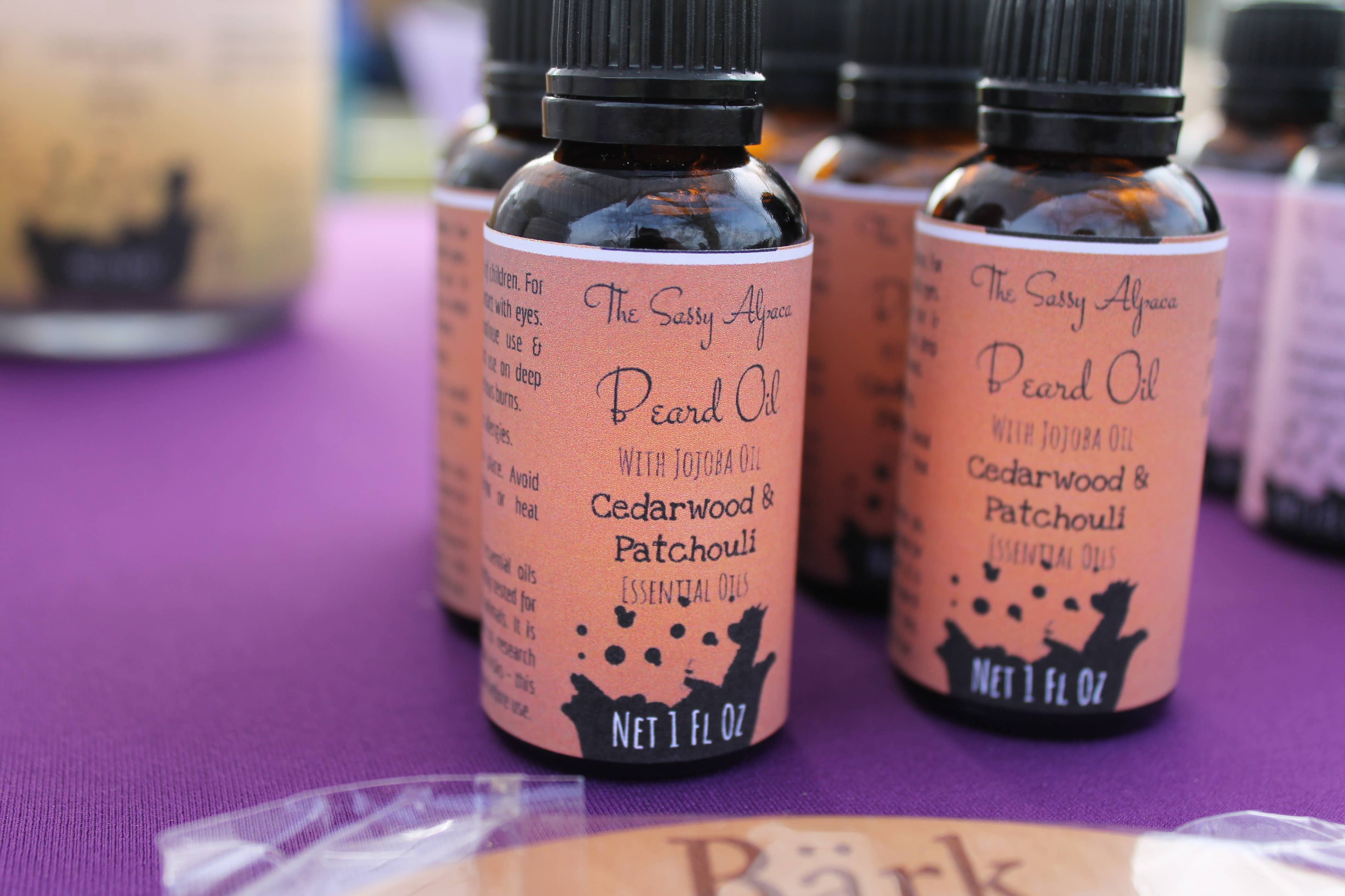 The Sassy Alpaca - Wholesale Beard Styling Product - Beard Oil1