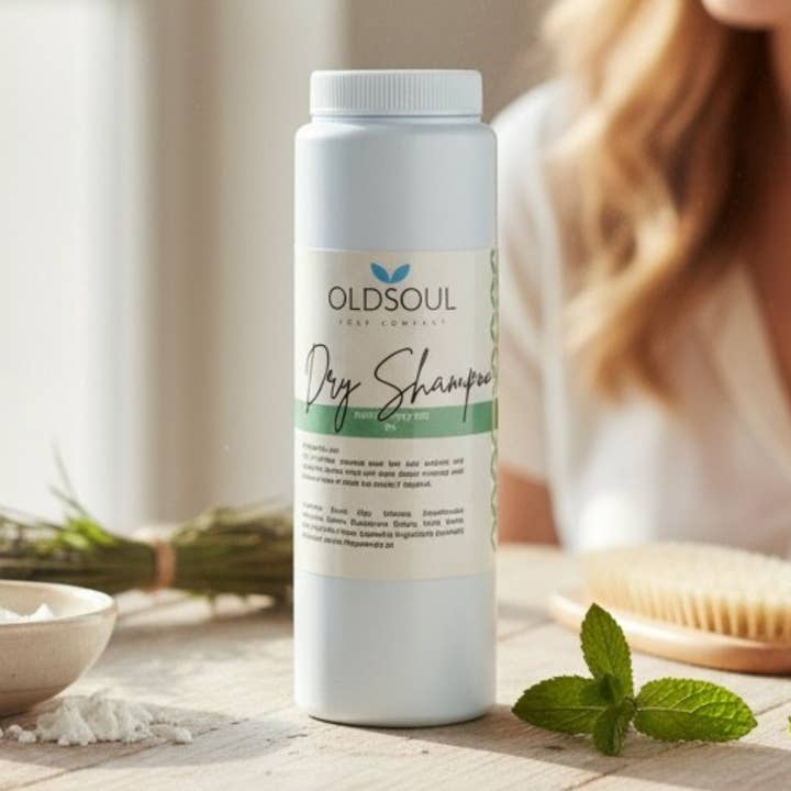 Naturlig Tør Shampoo for engroshandel hos Old Soul Soap Company Inc.