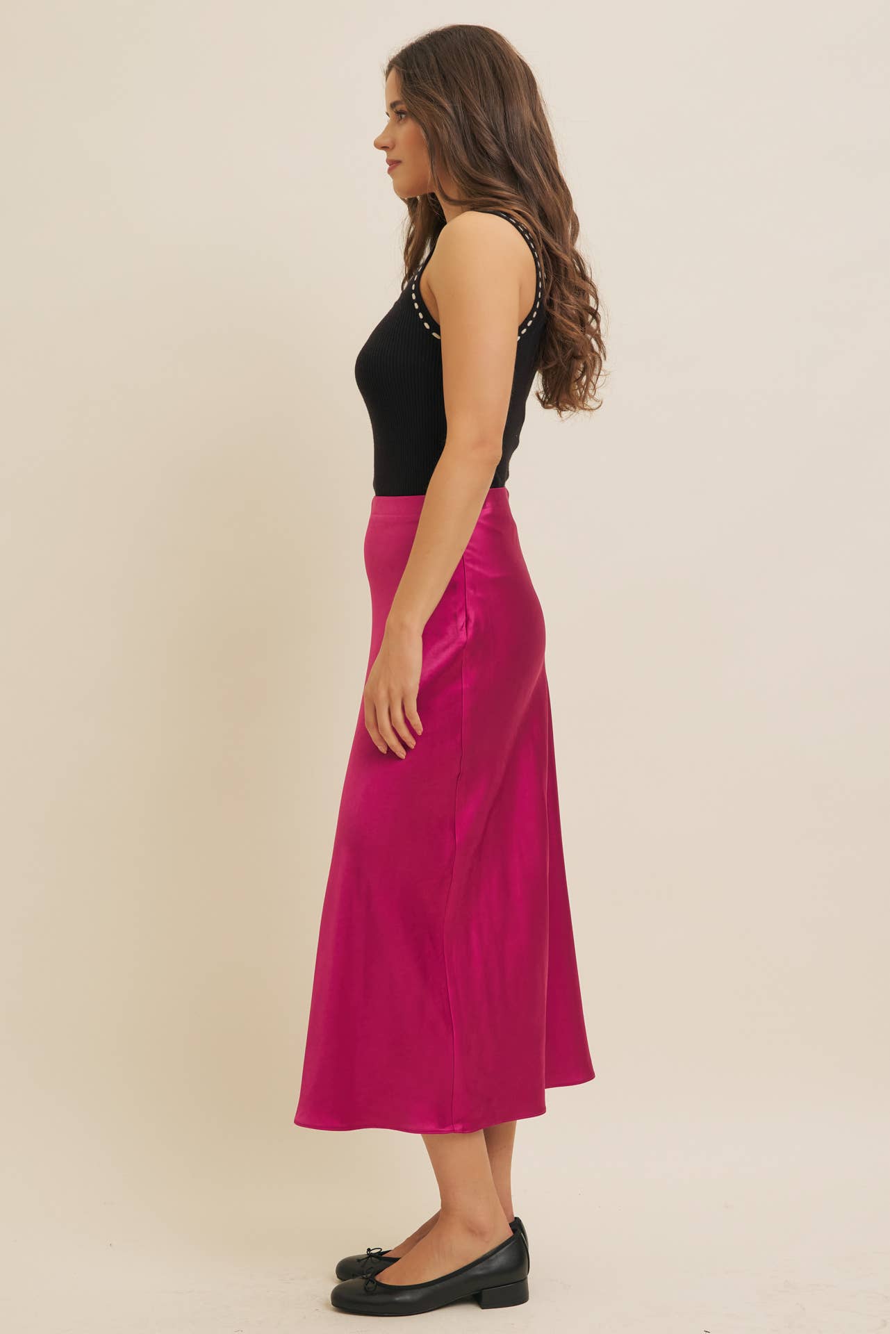 in february - Wholesale Knit Sweater - Women's - EVERYDAY SOFT CONTRAST STITCH LUXE SWEATER TANK12