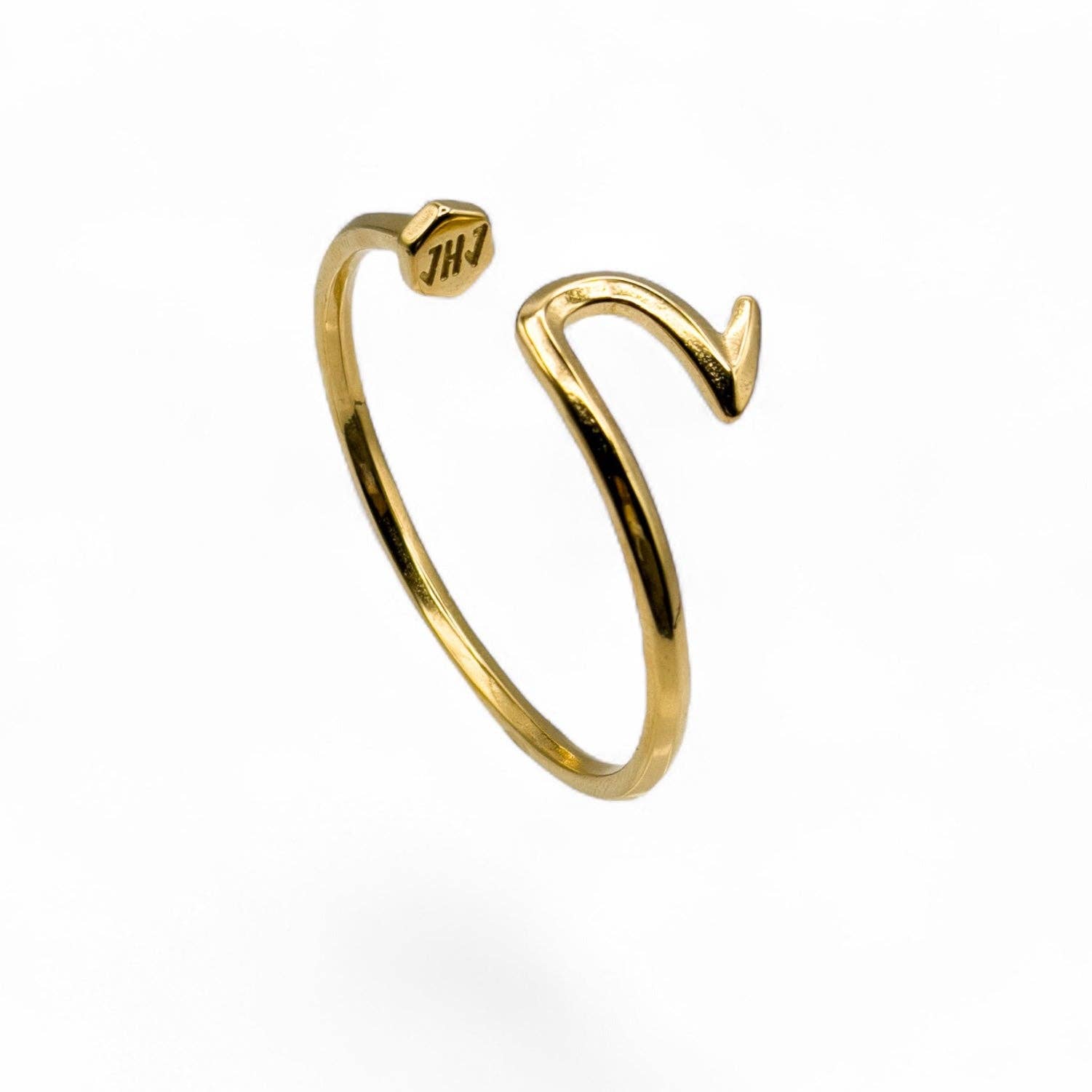 Jagged Halo Jewelry - Wholesale Cuff Bracelet - Nailed It Nail Cuff Bangle3