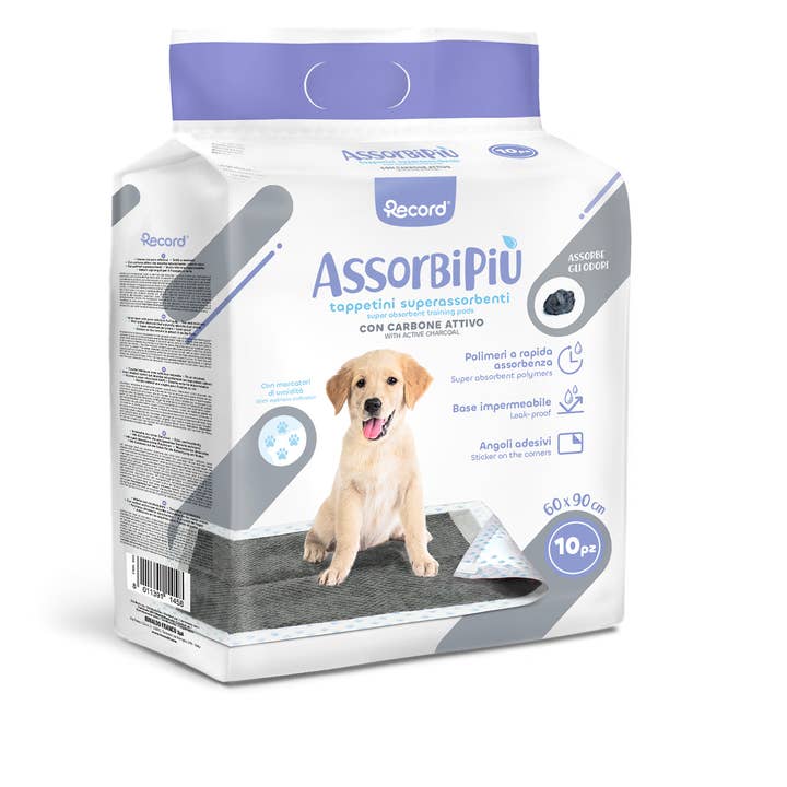 Tappetini AssorbiPiù, Carboni Attivi, 60x90, 10 pz - Record per la vendita all'ingrosso da parte di Record