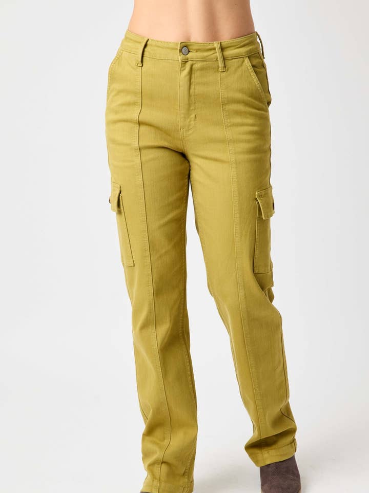 HW Garment Dyed Cargo Straight for wholesale by Judy Blue Jeans