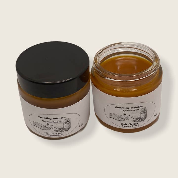 Anointing Metuaka - Vente Traitement pour le cuir chevelu/les cheveux - Graisse capillaire au poivre de Cayenne 113 g.0