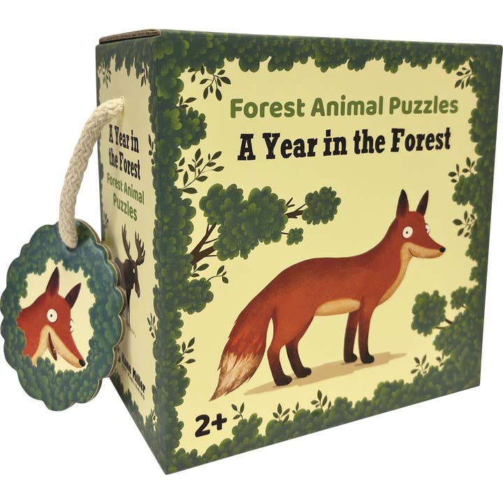EDC Publishing - Wholesale Puzzle - Kids - A Year in the Forest Puzzles: Forest Animals1