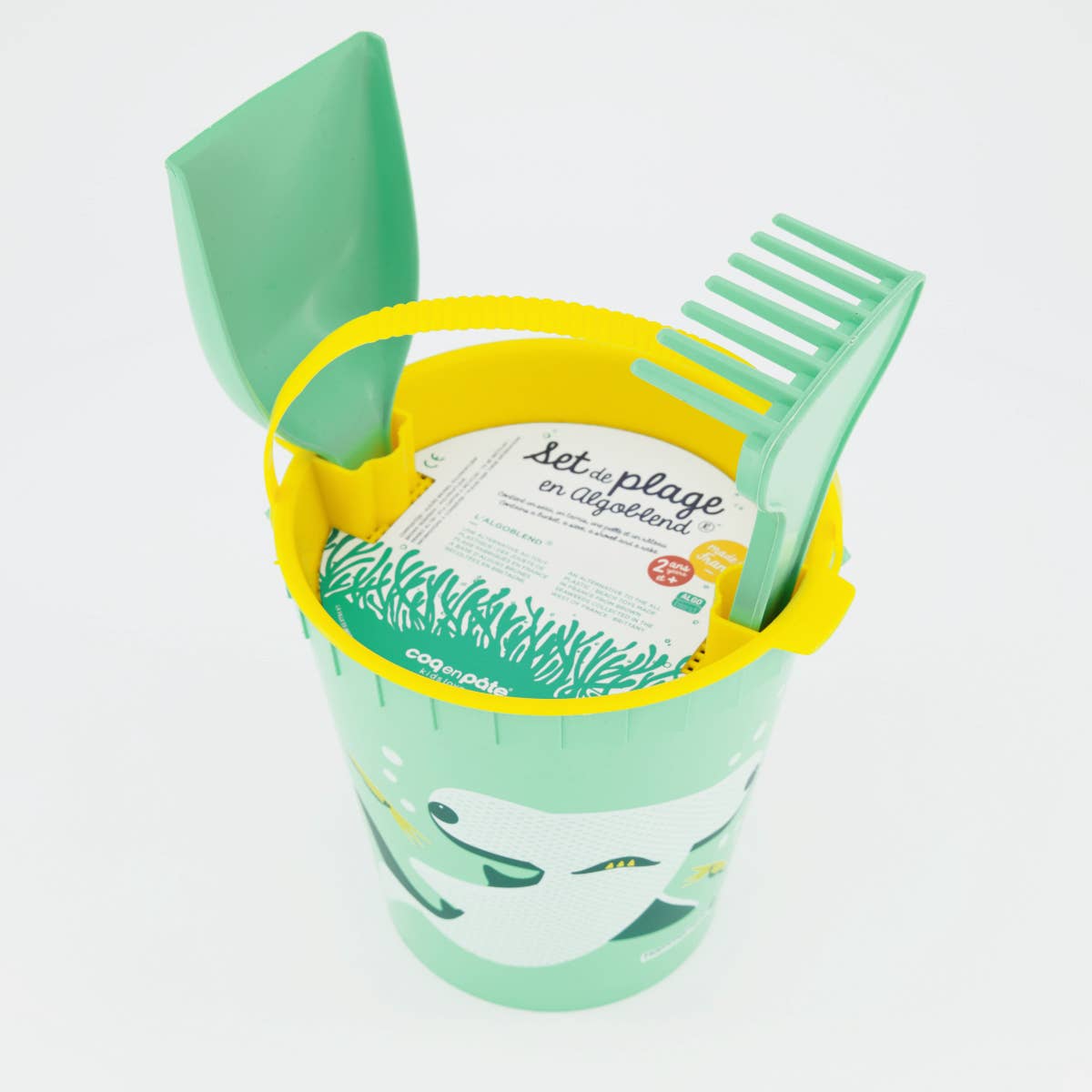 Coq En Pate - Wholesale Beach/Pool Toy - Kids & Baby - Children's beach toy, eco-friendly bucket - Hammerhead Shark2