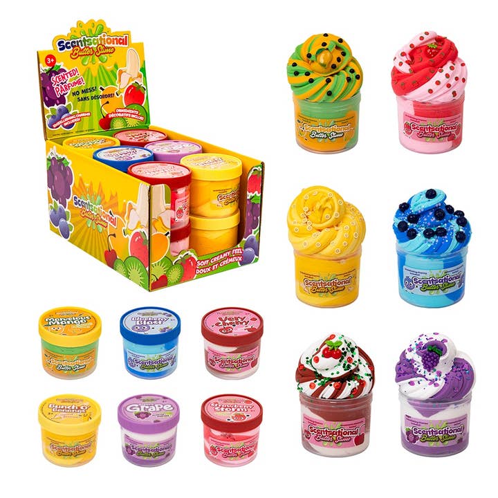 Handee Products - Wholesale Putty/Slime - Kids - Scentsational Butter Slime - Fruits Series