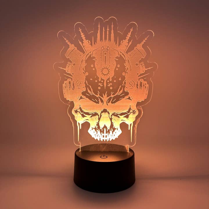 The 308 Collective - Wholesale Accent/desk lamp - Mechanical Skull LED Light | Mech Skull Lamp | Skull Gifts8