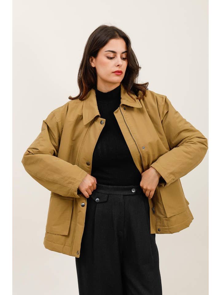 Daphnea - Wholesale Parka - Women's - 5866 QUILTED PARKA5