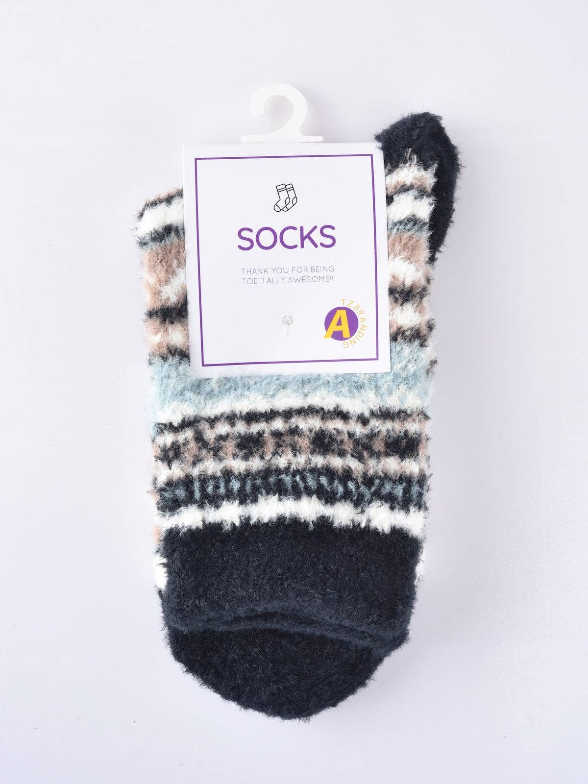 Funkyrel® Atzbranding Limited - Wholesale Socks - Women's - Rufia - Cozy Fleece Thick Mid-Calf Socks6