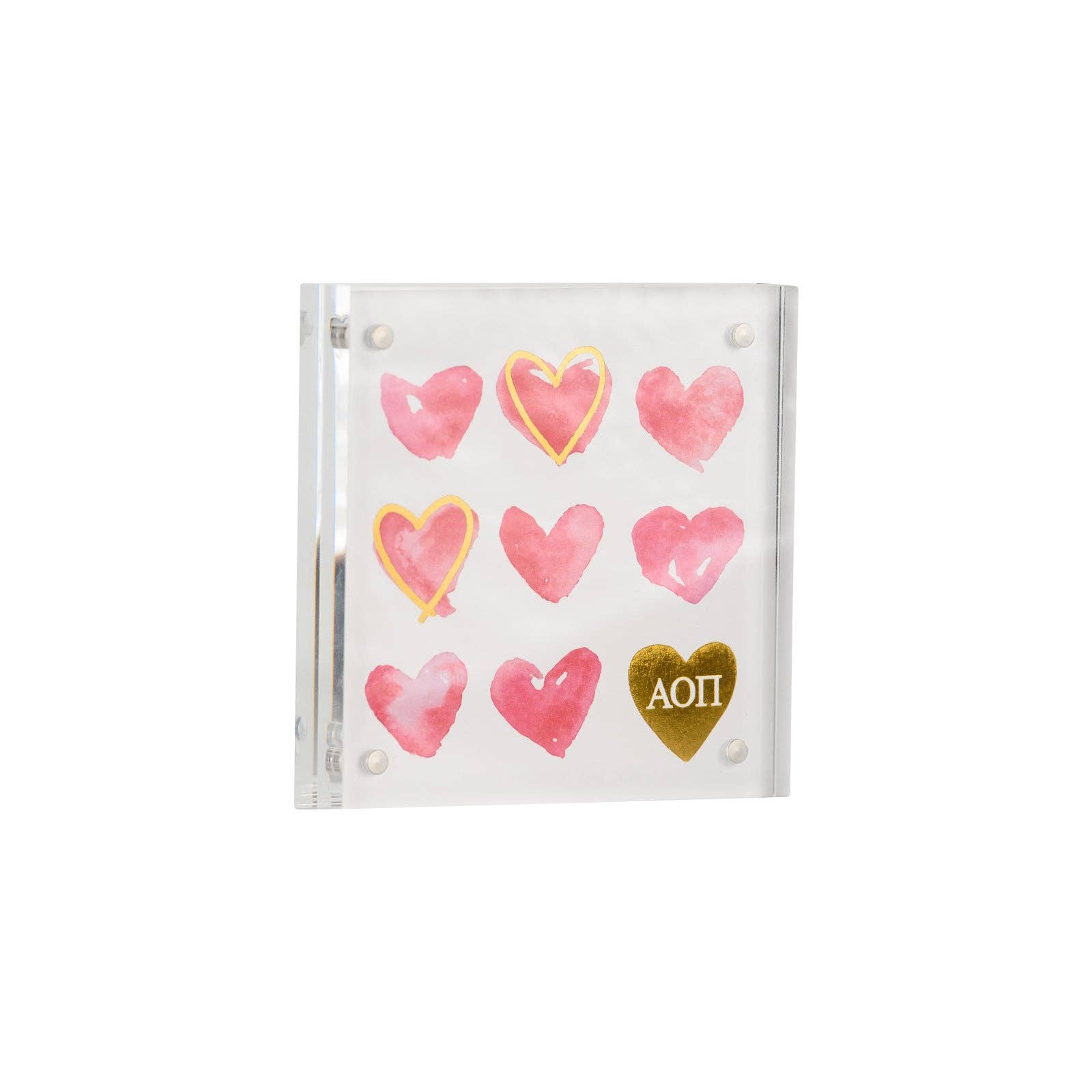 Over The Moon Greek - Wholesale Art Print - Sorority Heart Mini Print3