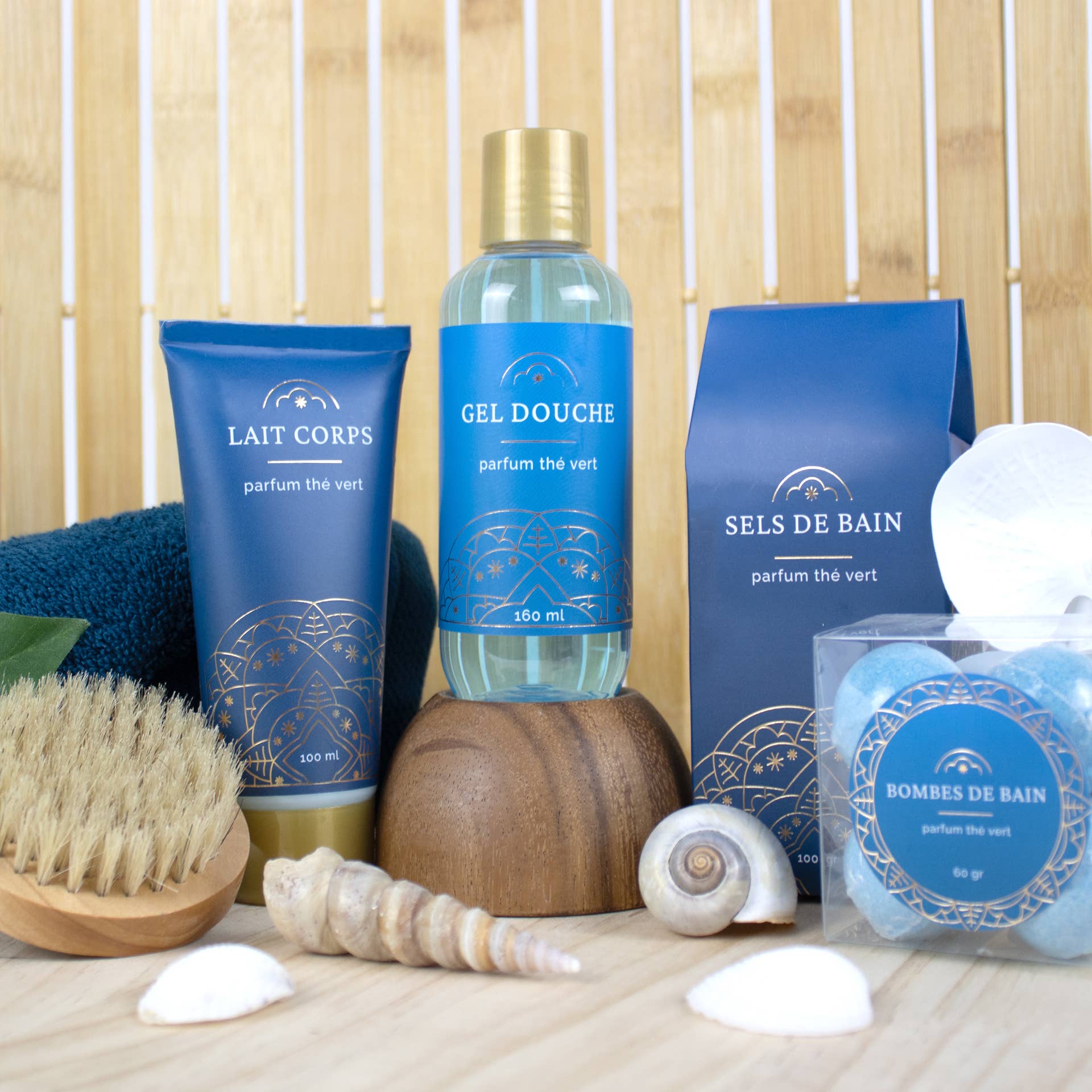 FRENCH TENDANCE – Engroshandel Bade- og kropssæt – Essentials spa sæt til badekar1