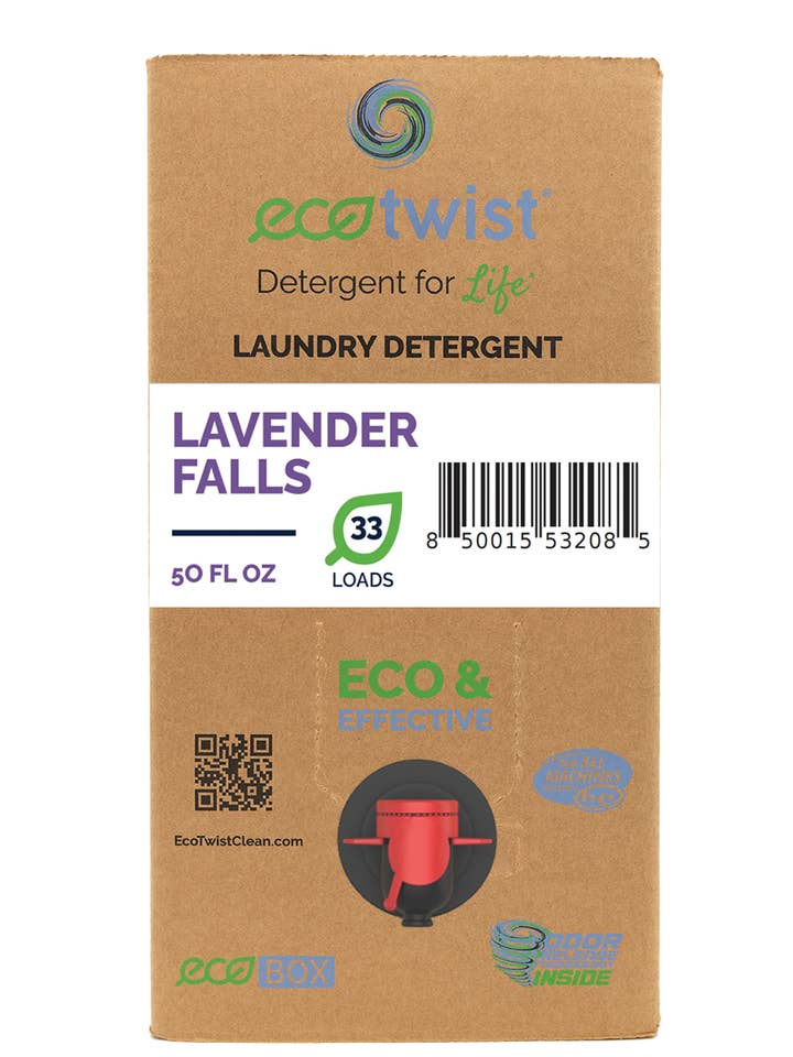 Everyday Laundry Detergent: Lavender Falls Scent for wholesale by EcoTwist Clean, Inc