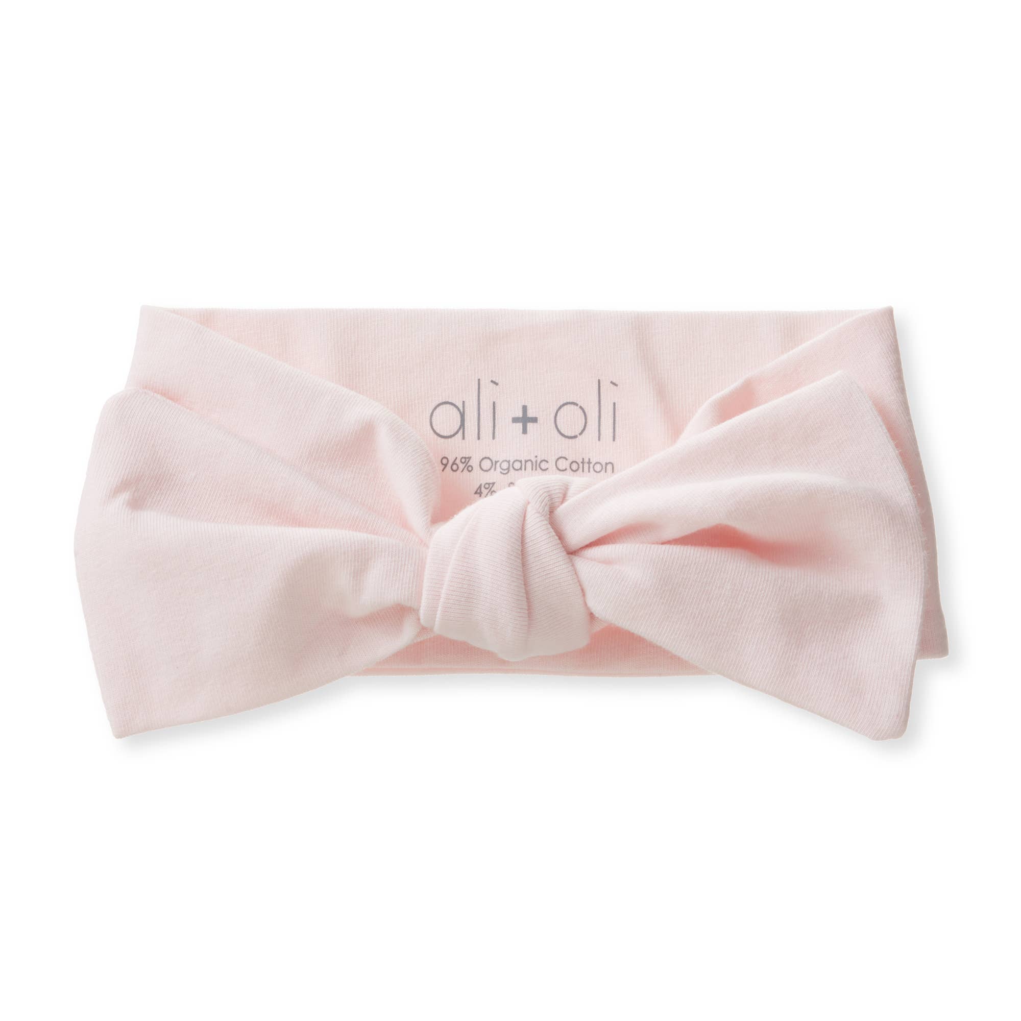 Ali+Oli - Wholesale Hair Bow - Baby - Organic Cotton Knotted Bow Headband0