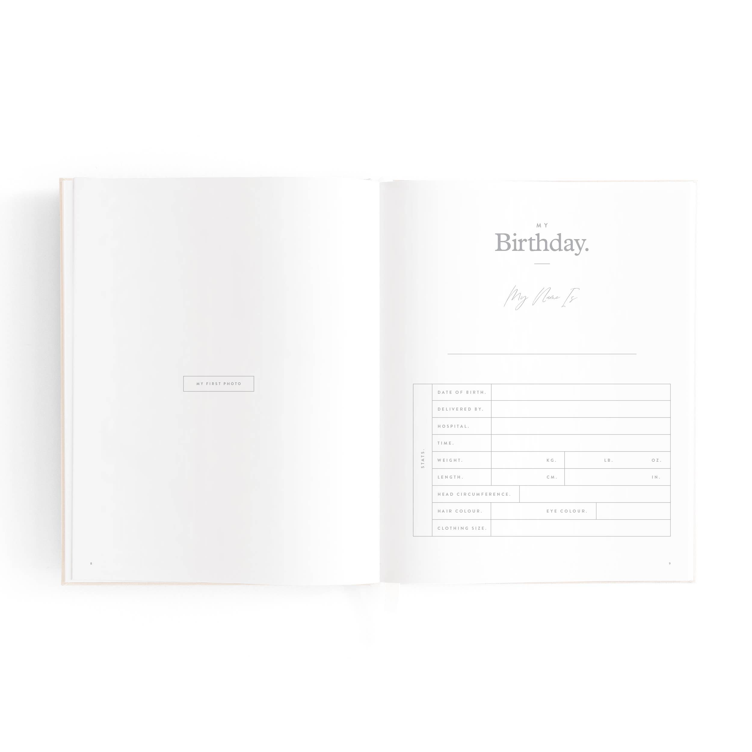 Fox & Fallow – wholesale Minnesbok - Barn och baby – Mini Baby Book Havregryn12