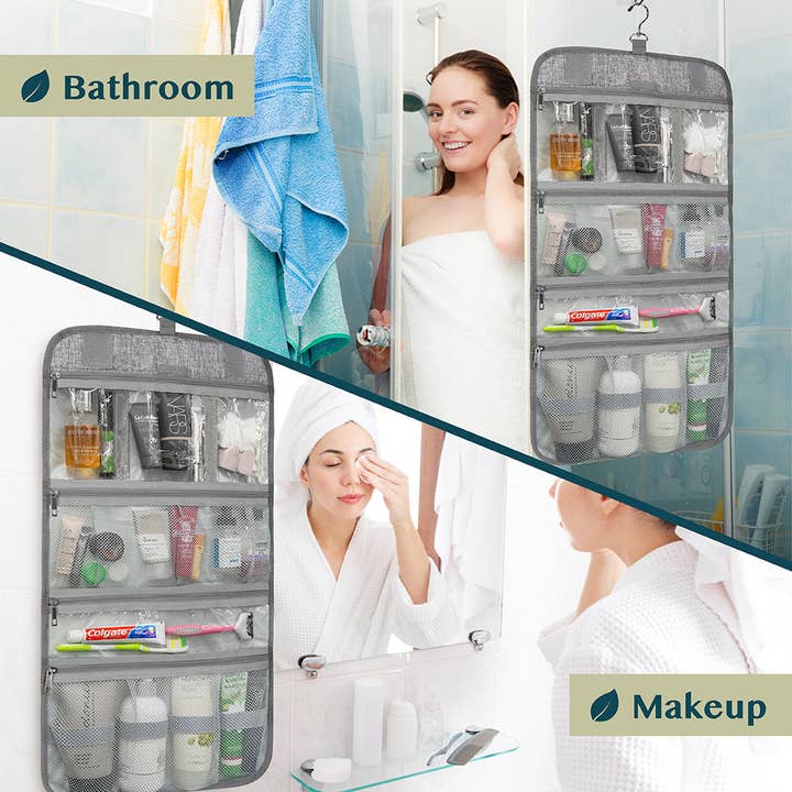 Pavilia - Wholesale Toiletry Bag - Unisex - Rollout Hanging Toiletry Organizer Bag27