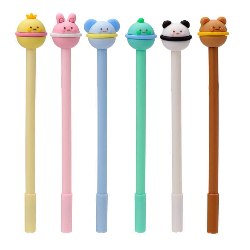 Puckator Ltd – wholesale Pen – Inkredible Erasable Pen with Cute Animal Topper1