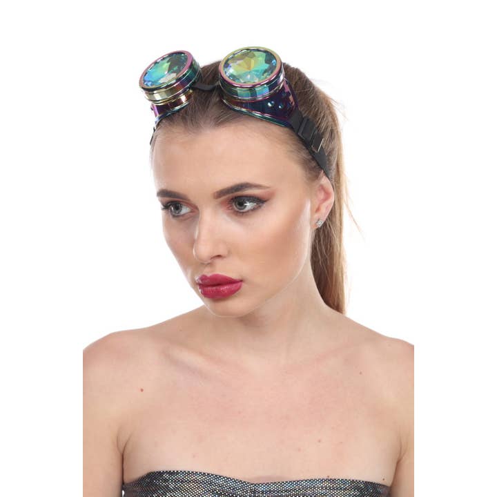 Western Fashion - Wholesale Costume - Unisex - 68741 - Rave Kaleidoscope goggles17