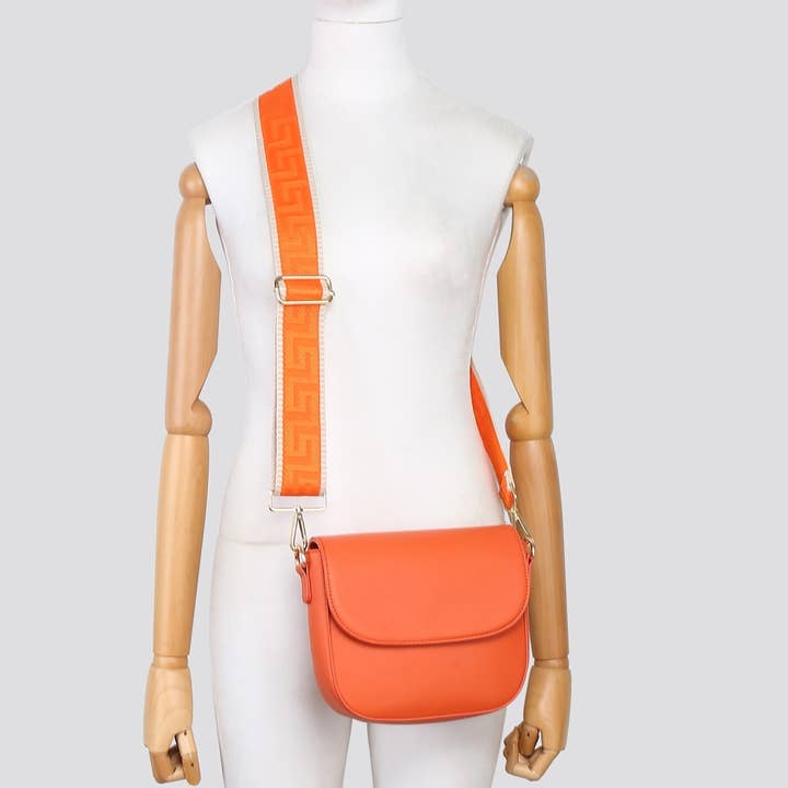 Premium Faux Leather Crossbody Bag # 3386 for wholesale by House of Milano