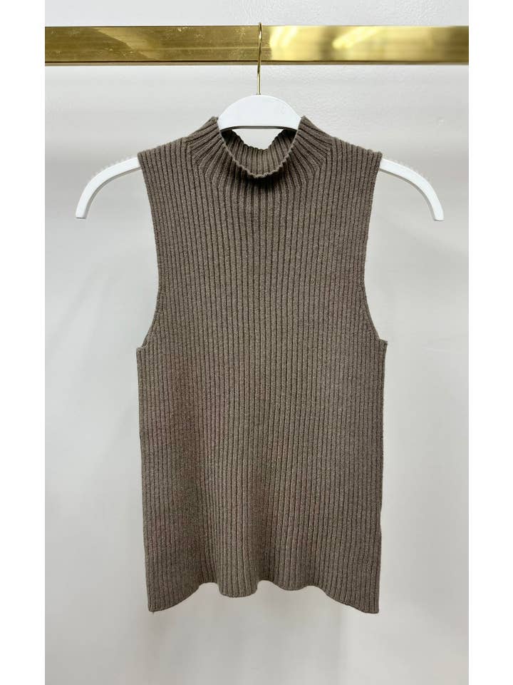 MILIO MILANO - Vente Haut en maille â femme - COQUILLE CĂTELĂE EN VISCOSE SANS MANCHES (330117/37715)51