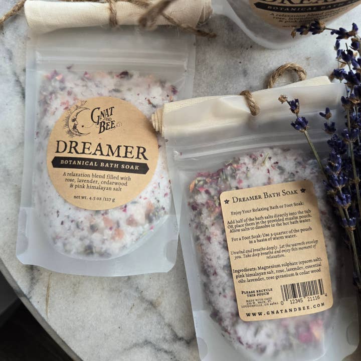 Gnat and Bee - Wholesale Bath Soak/Milk - Dreamer Bath Soak Salt3