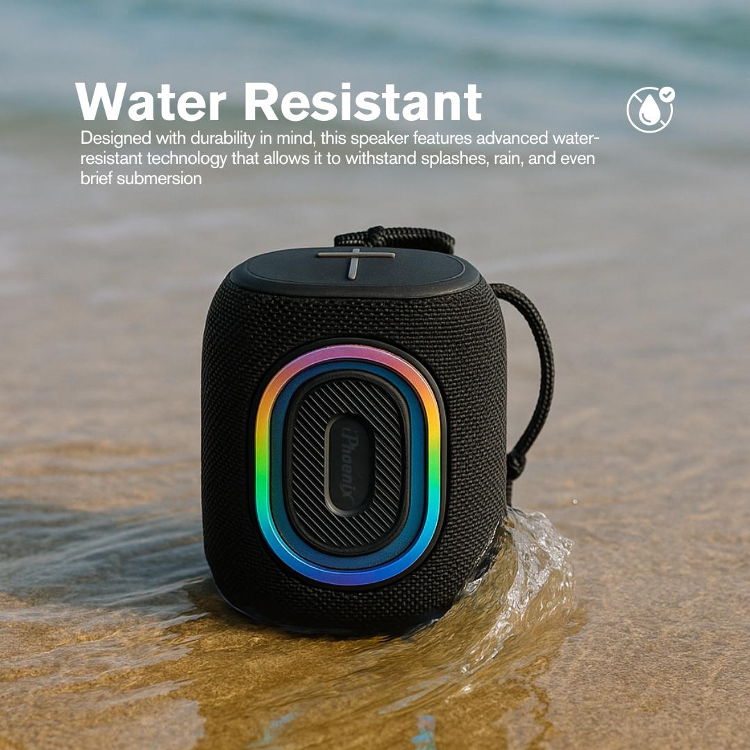 iPhoenix Technology Corporation - Wholesale Speakers - IP-190 Bluetooth Speaker Radio IPX6 WaterProof/Rechargeable 25