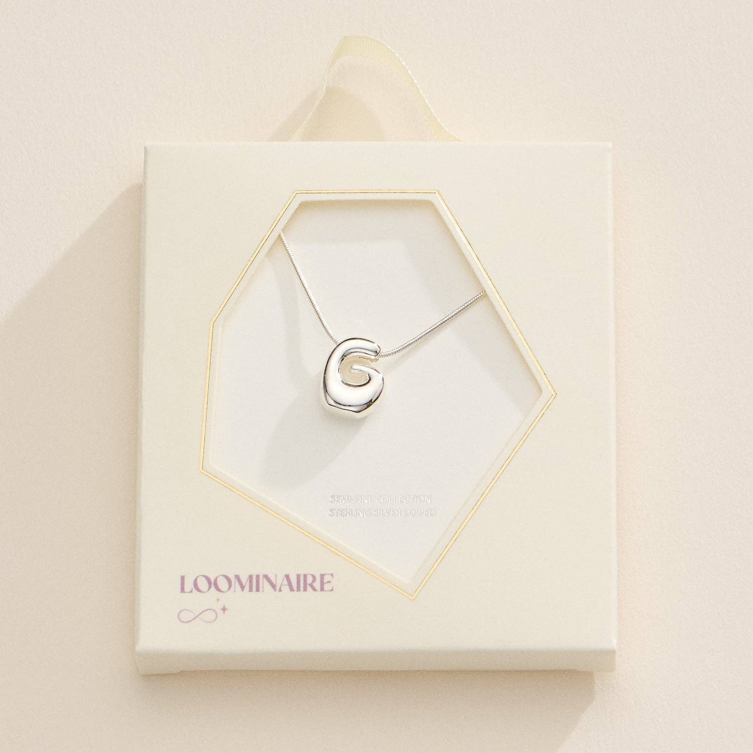 Frem - Wholesale Pendant/Charm Necklace - 16 Assorted 18K Gold Dipped Bubble Initial Necklace24