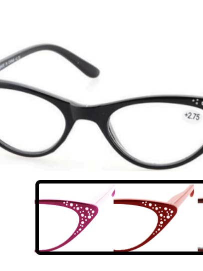Lot de 12 lecteurs Cateye avec Bling pour la vente par Accessorize Me