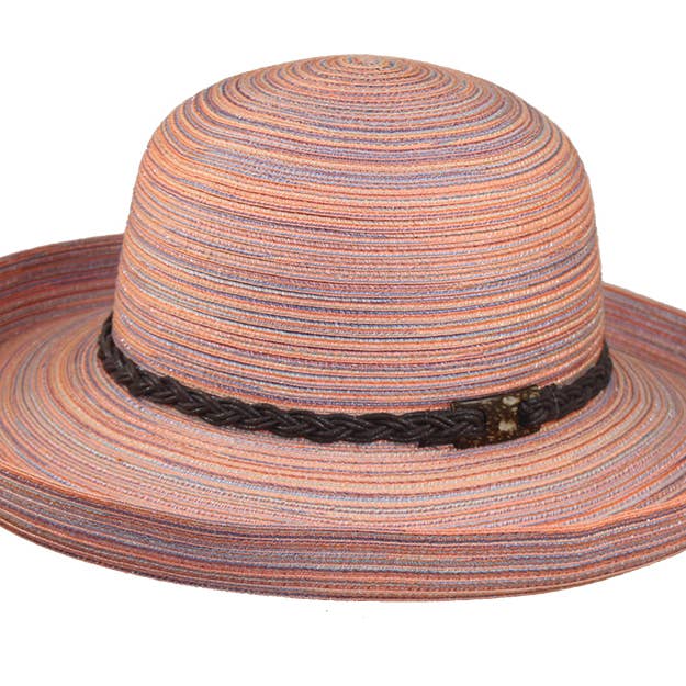 Jeanne Simmons Accessories - Wholesale Straw Hat - Women's - 8004 4" Kettle Brim Hat Spring2