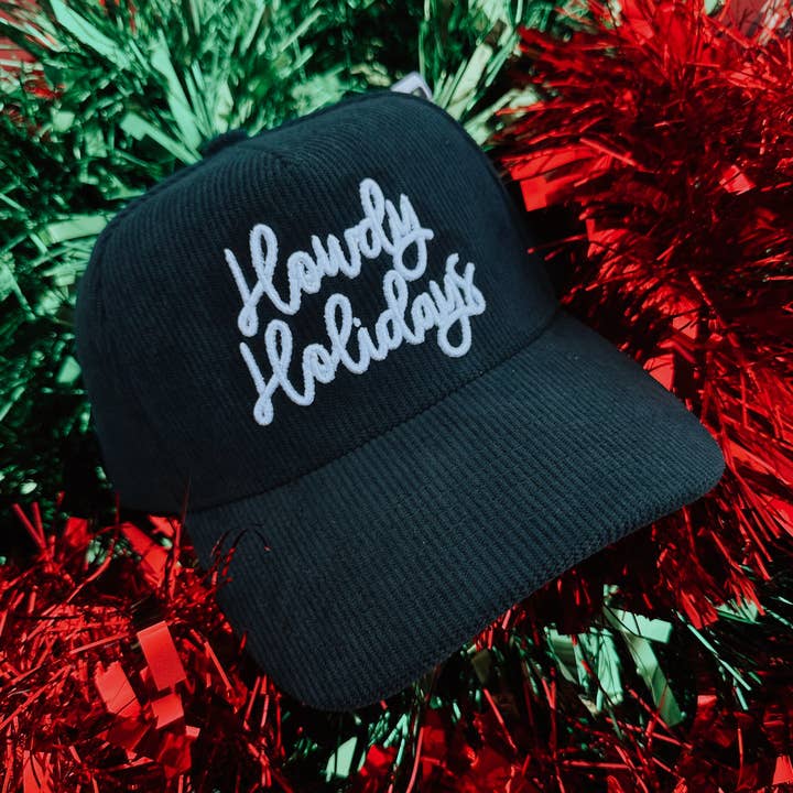 Grady Ln Boutique - Wholesale Trucker Hat - Women's - Howdy Holidays Trucker Hat0