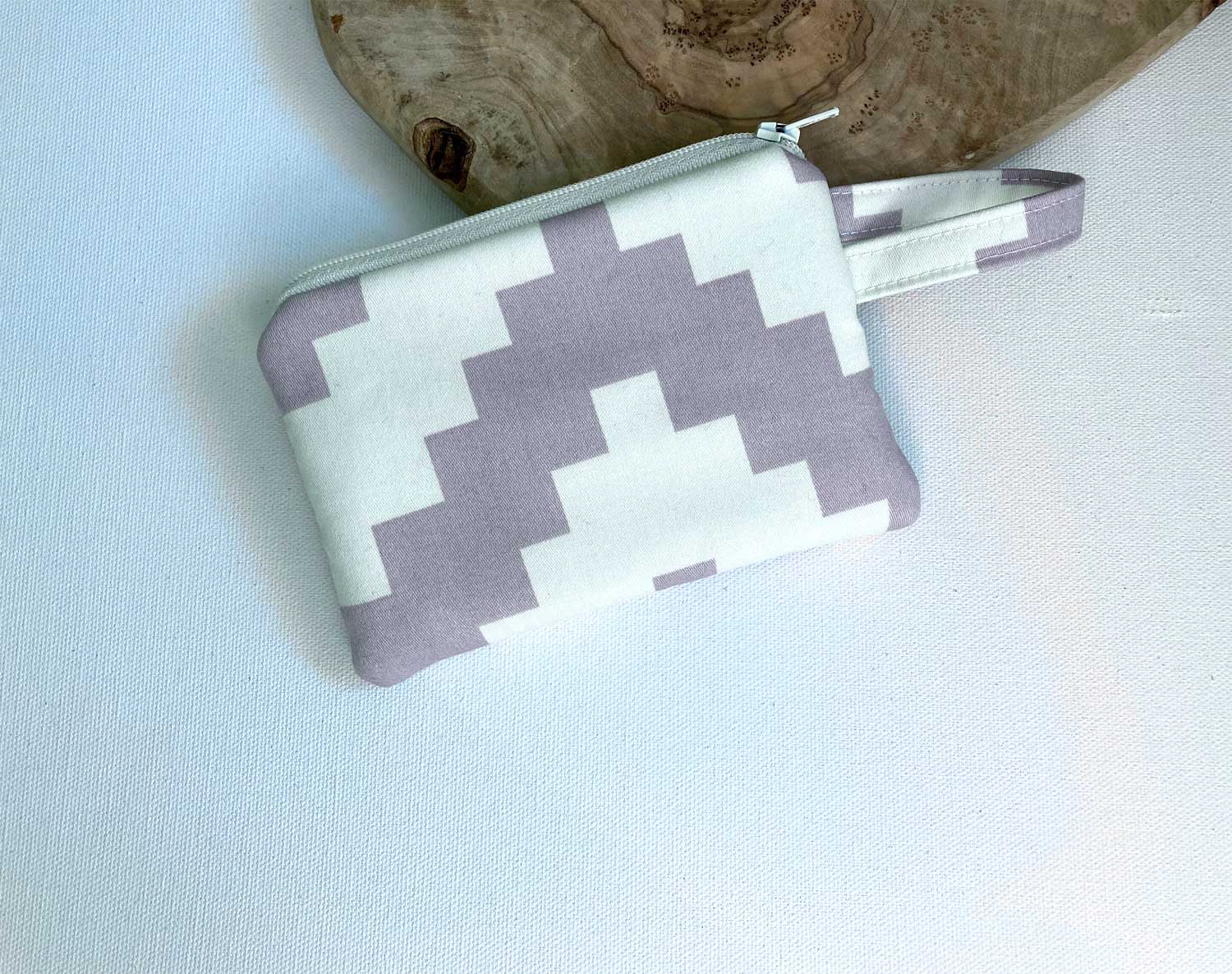 edeenut - Wholesale Coin Purse - Women's -  MINI ZIPPER BAG Eco Textured Neutrals. Coin Purse ZIP POUCH5