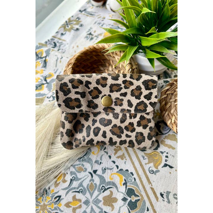 Cherry Paris - Wholesale Wallet - Women's - Small Leather Goods LUCE LEOPARD - 3998C