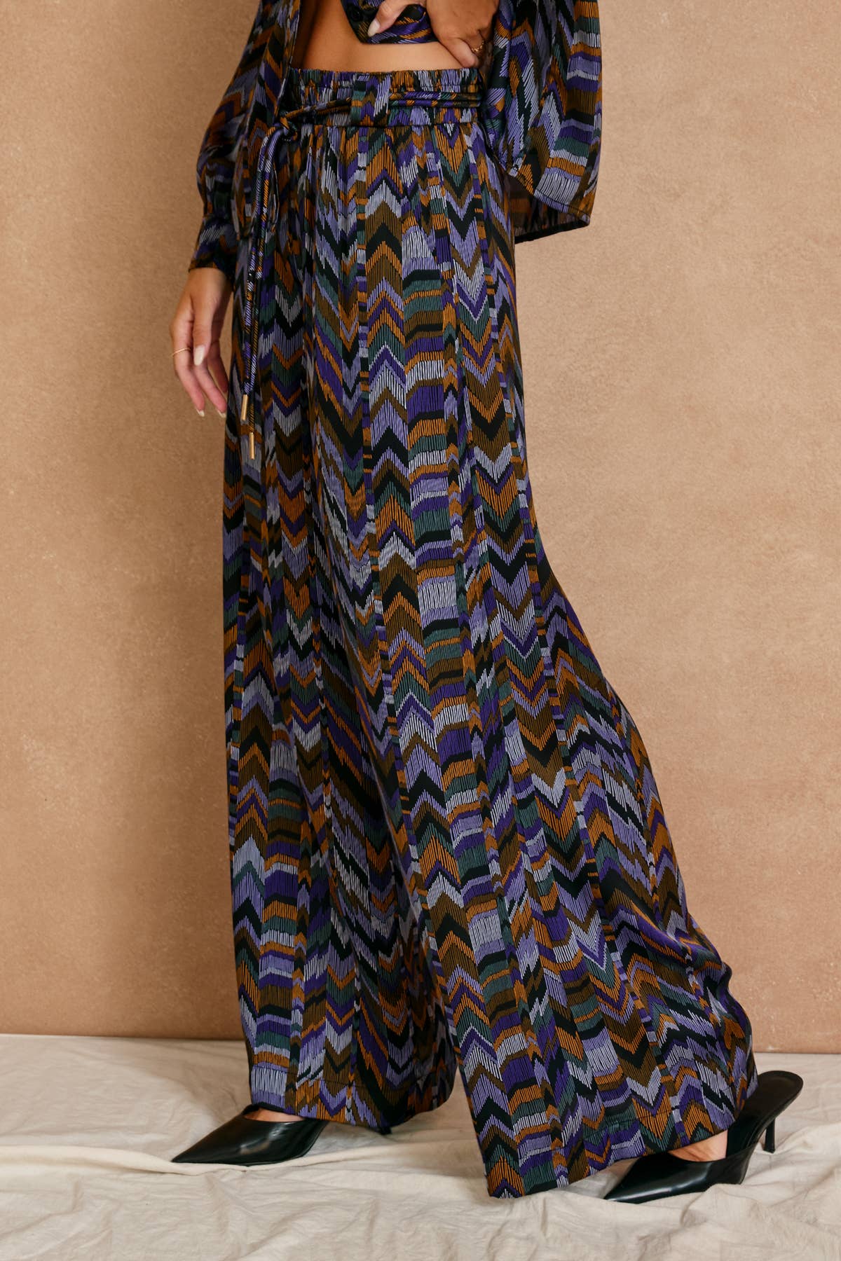 ECLIPSE Roll With It Looped Belt Pants for wholesale on Faire1