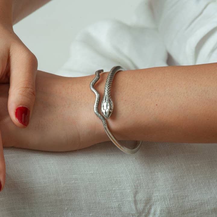 Discoveries, Inc. - Wholesale Cuff Bracelet - Egyptian Snake Cuff Bracelet - Adjustable12