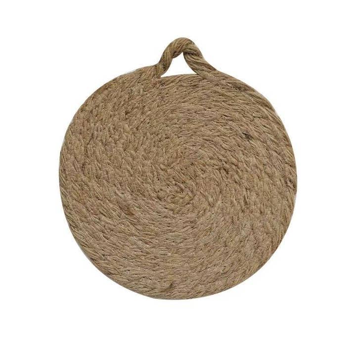 Fodory - Wholesale Trivet - Round Woven Natural Trivets with Handle7