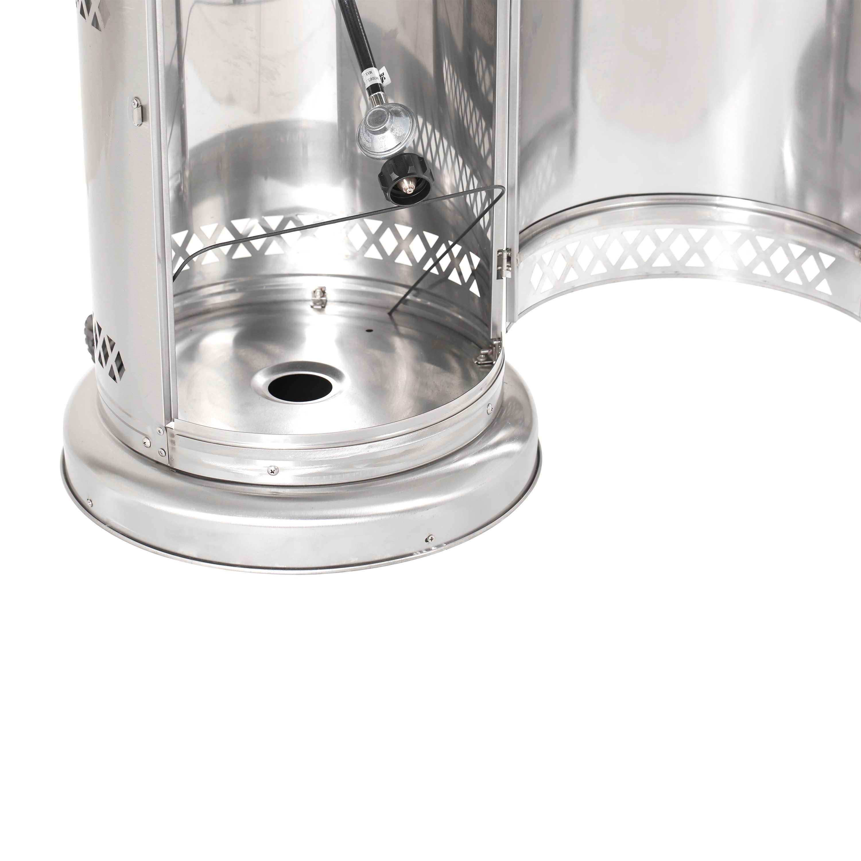 SHINERICH - Vendita all'ingrosso Lampada riscaldante da esterno - Riscaldatore a gas per patio Heatmaxx da 48.000 BTU in acciaio inossidabile10