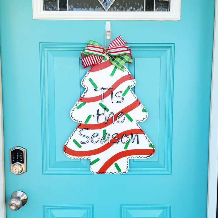 Teal Moon Creations - Wholesale DIY Craft Kit - DIY Little Debbie Christmas Tree Door Hanger4