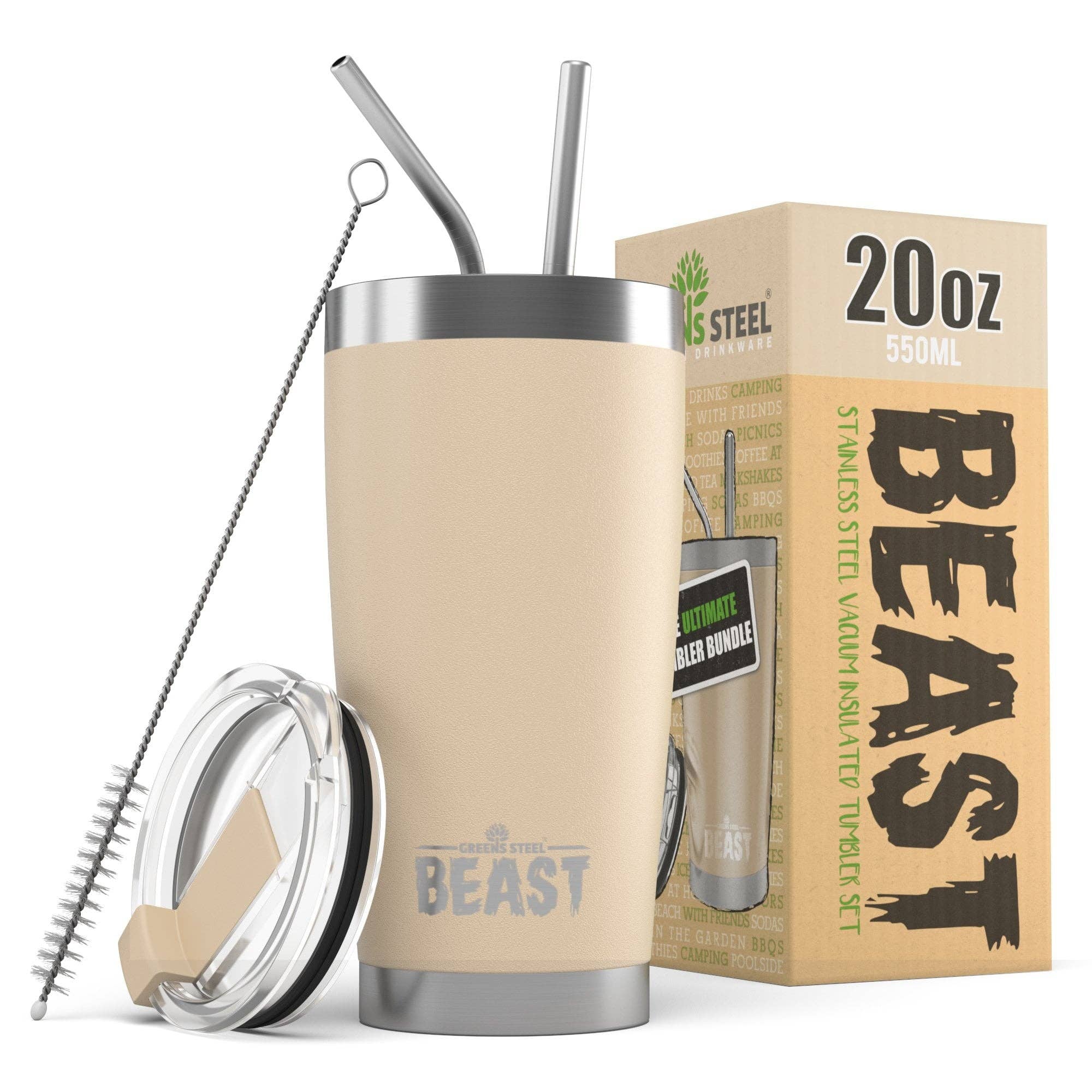 BEAST 40 oz Cranberry Stainless Steel Vacuum Insulated Tumbler Set