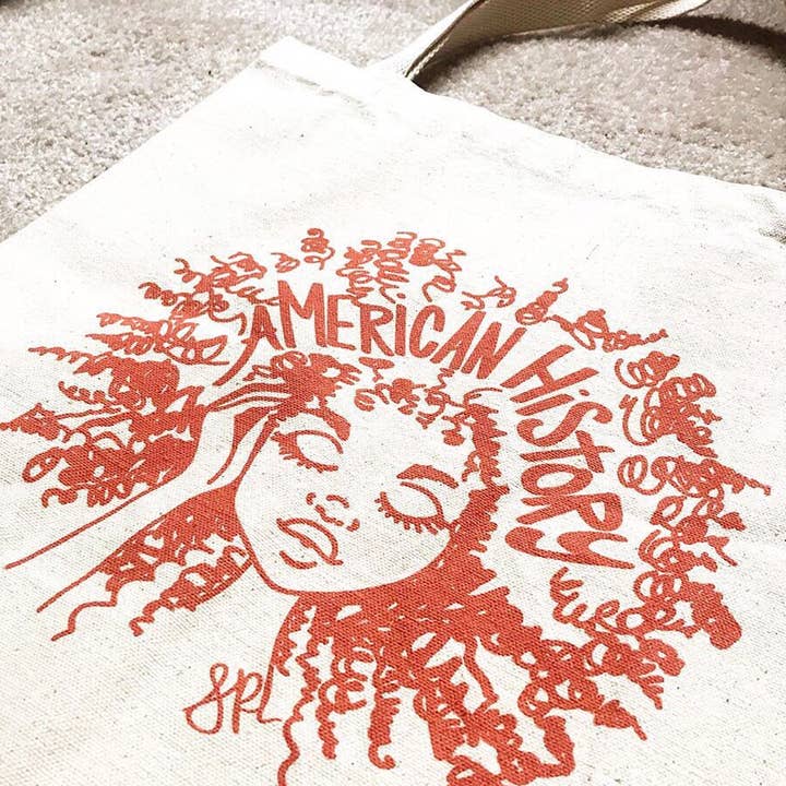 Raven + Unicorn - Wholesale Tote Bag - Unisex - American History Girl Tote Bag2