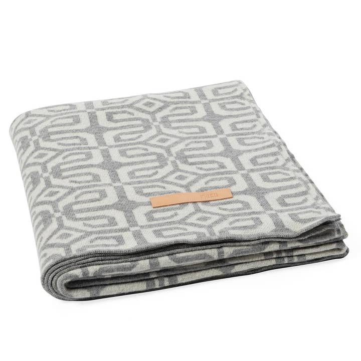 Uldtæppe Louhi Lysegrå for engroshandel hos Miiko