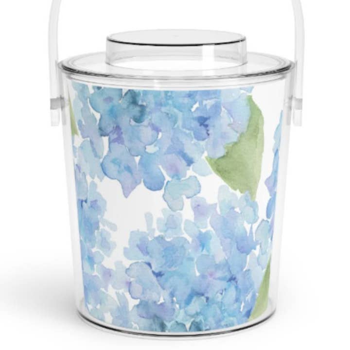 Ice Bucket - Summery Hydrangeas for wholesale by Peachy Pendants