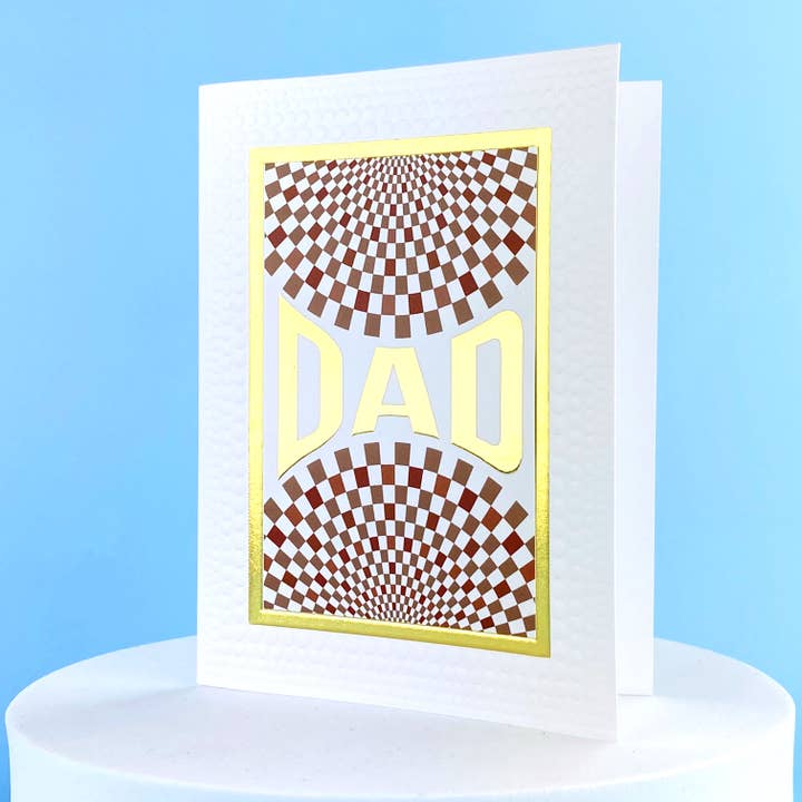 DAD | Father's Day Card for wholesale by Ormolu Press
