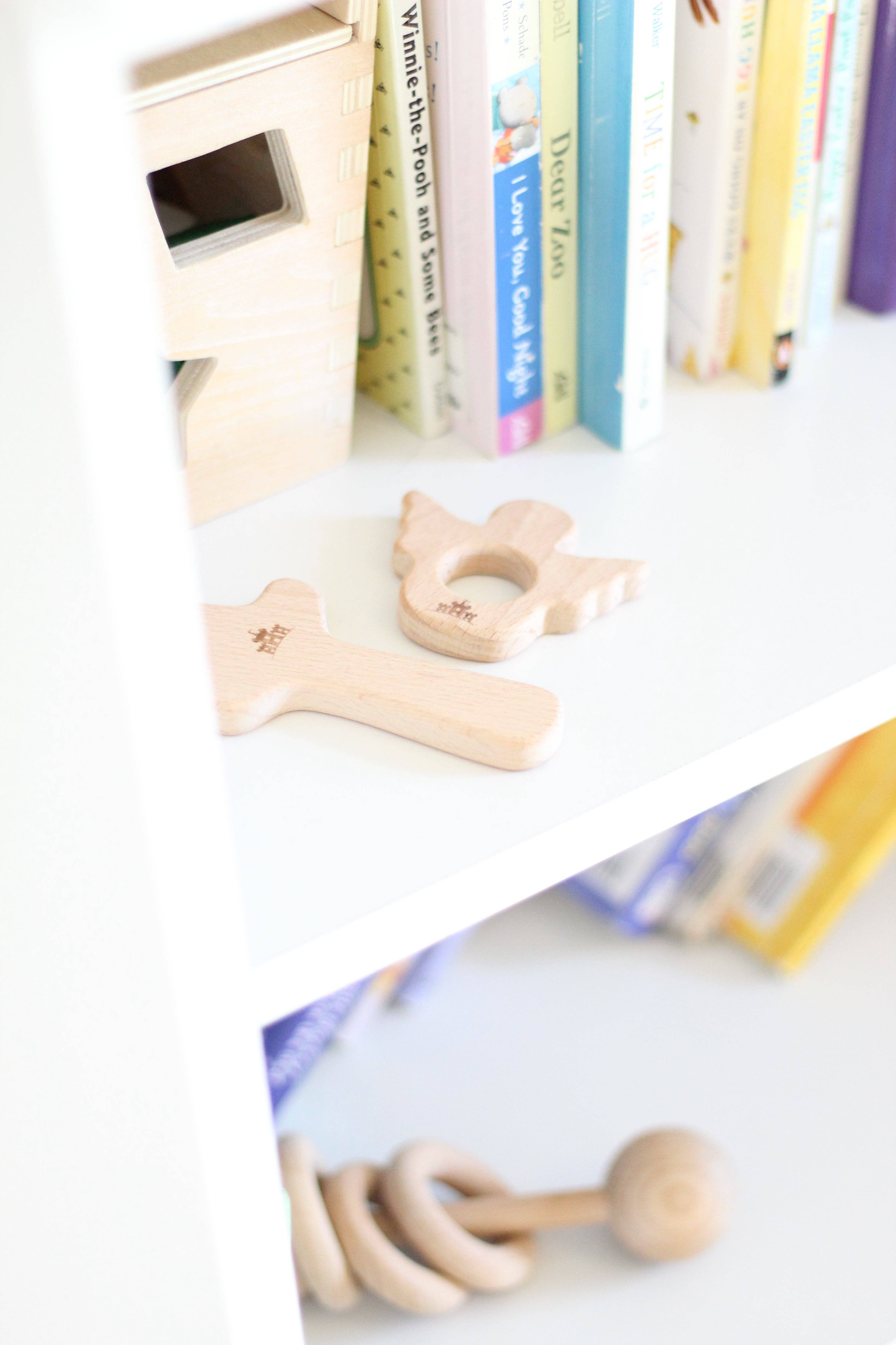 Kingdom Come Co. – wholesale Teether (not clip-on) – Baby – Christian Wooden Baby Teethers - Set of 35