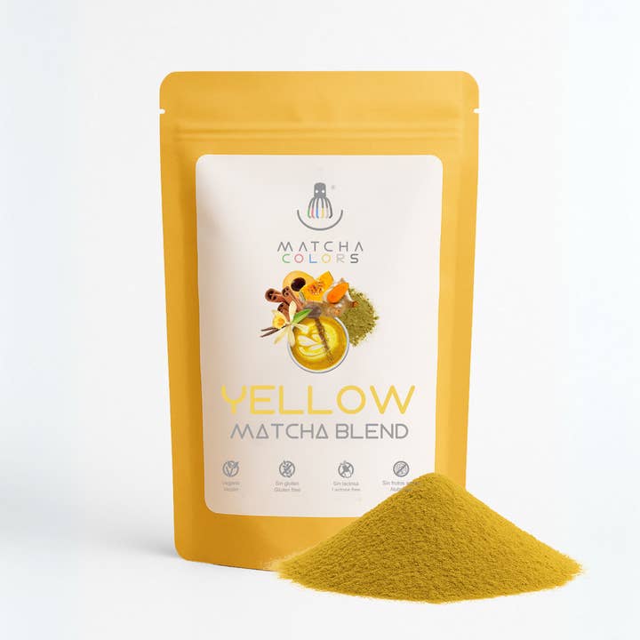 Matcha Colors – wholesale Health/detox tea – Mezcla de Matcha Amarillo