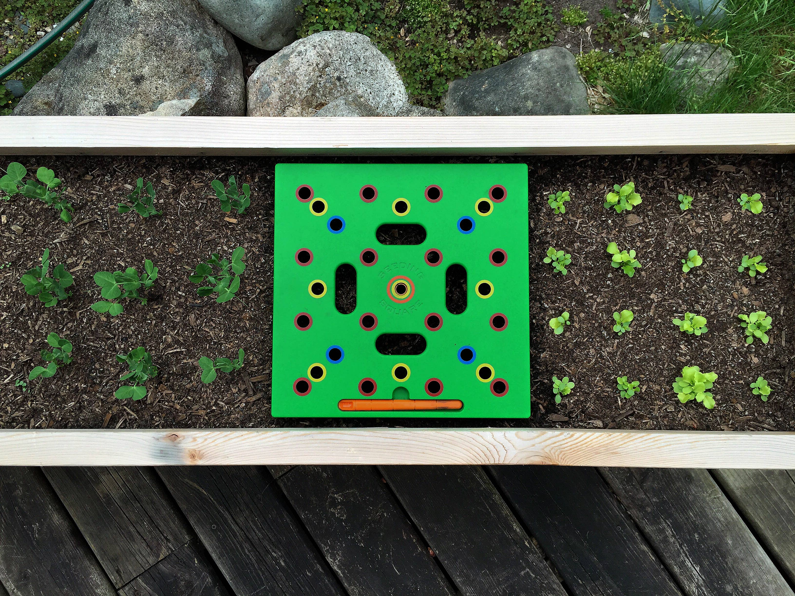 Seeding Square - Wholesale Garden Tool - SEEDING SQUARE Garden Spacing Template for Maximum Yield22
