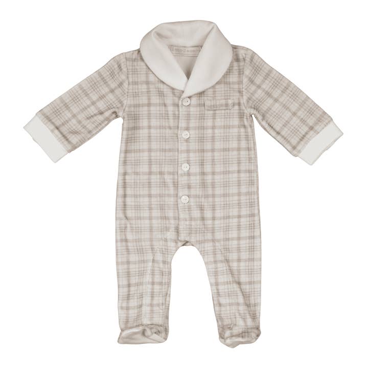 BORIS All-in-One | Plaid Beige for wholesale by Bebe Sweeny
