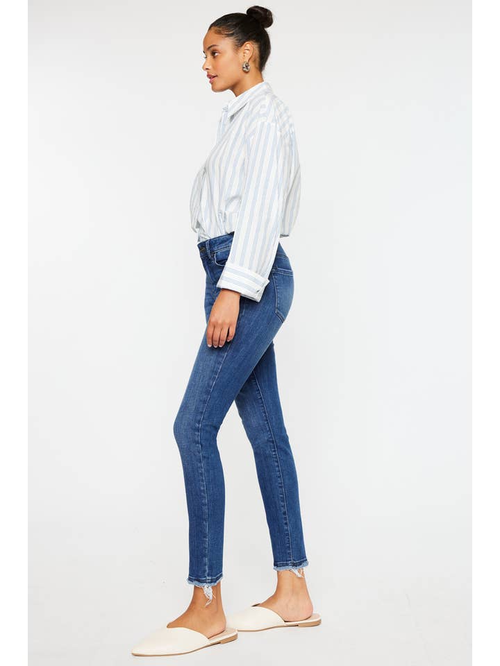 MEDIUM ECO FRIENDLY MID RISE ANKLE SKINNY-KC11250M for wholesale on Faire3