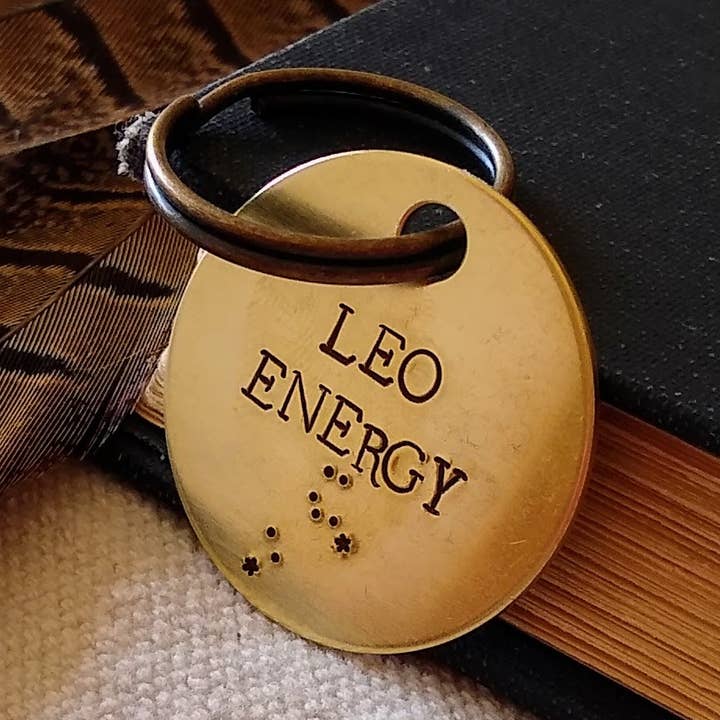 ZODIAC Energy Key Tag for engroshandel hos Little Wander Shop