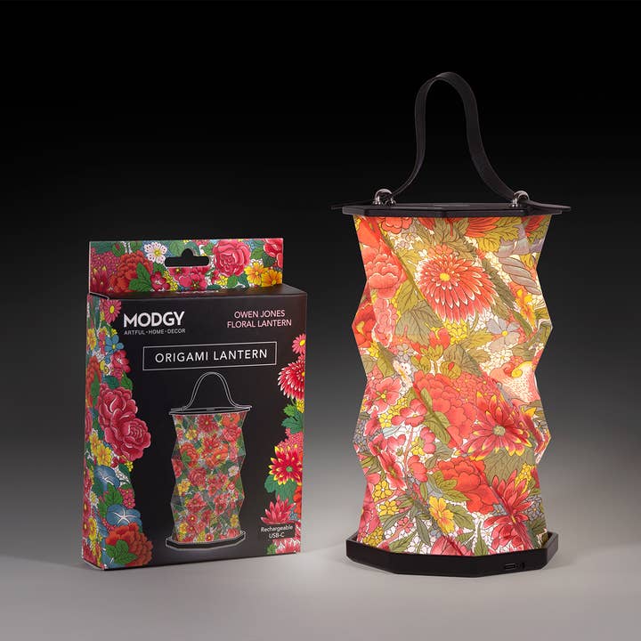 Owen Jones Floral Origami Lantern for wholesale by Modgy